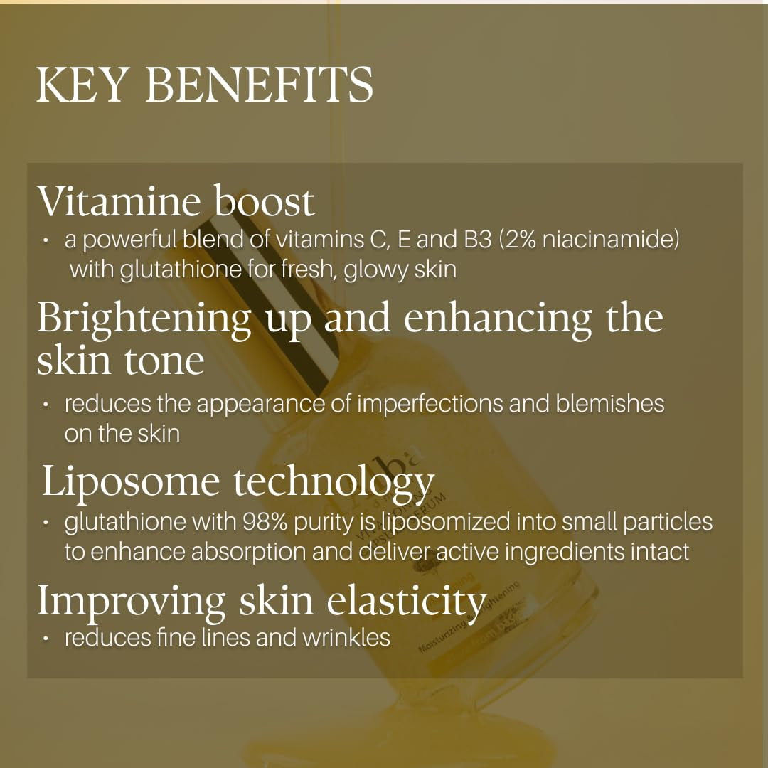 D'Alba Piedmont Vita Toning Kapselserum, Täglicher Vitamin-Boost Für Strahlende Haut, Doppel-Vitamin-Formel, Großgröße (100 Ml)