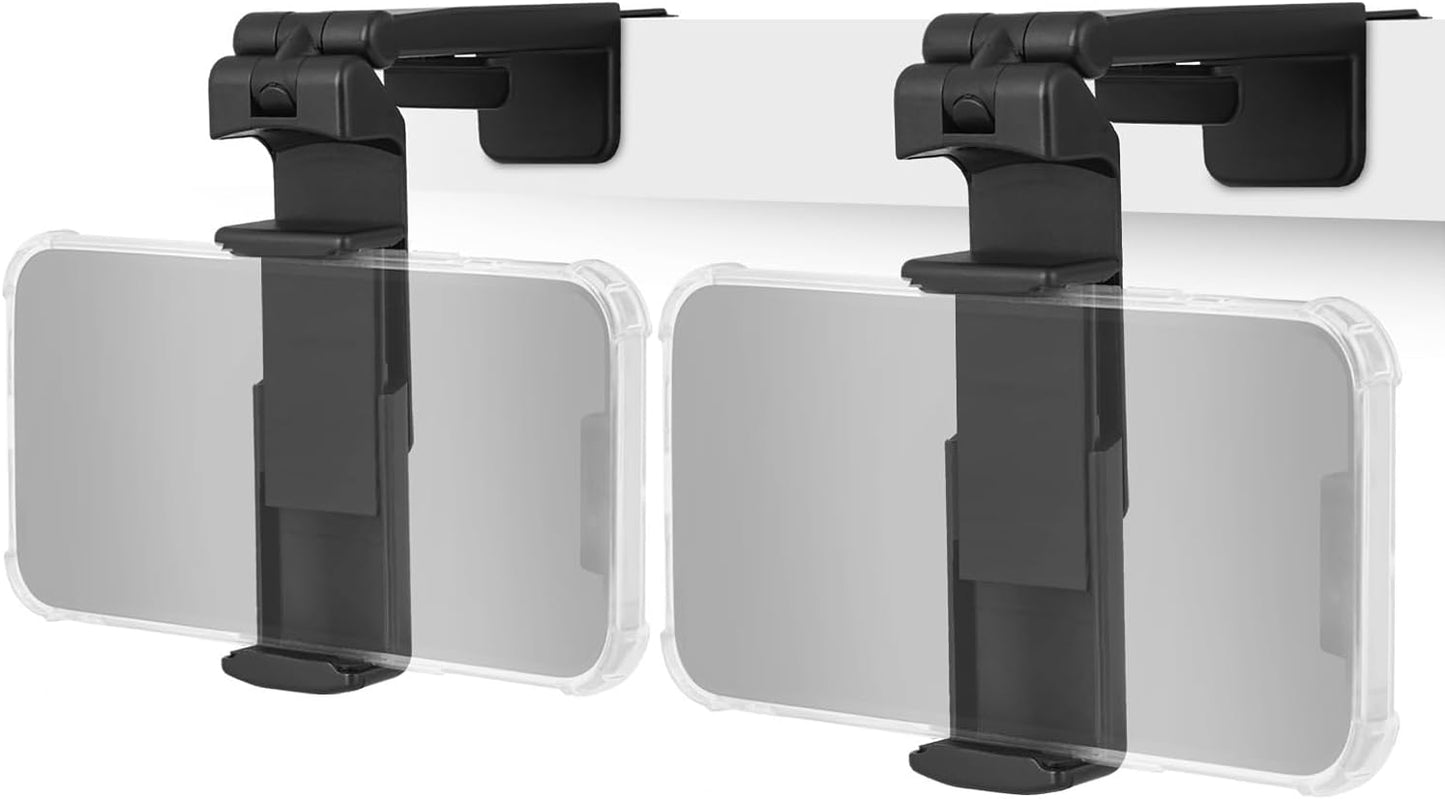 Wicked Chili 2X Universal Handyhalterung Für Flugzeug, Bahn & Küche | 360° Klemmhalterung, Iphone Monitor Halterung | Reise Gadgets Handyhalter Tisch Iphone, Samsung Halter (Patentiert)