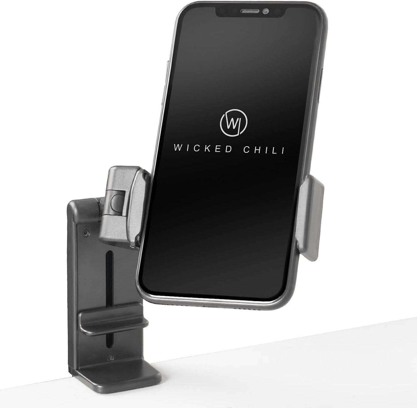 Wicked Chili 2X Universal Handyhalterung Für Flugzeug, Bahn & Küche | 360° Klemmhalterung, Iphone Monitor Halterung | Reise Gadgets Handyhalter Tisch Iphone, Samsung Halter (Patentiert)