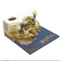 Harry Potter Post-it Three-dimensional Memo Peripheral 3D Creative Paper Sculpture Art Hogwarts Castle Memo