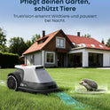 Eufy E15 Mähroboter Ohne Begrenzungskabel, Keine Signalausfälle, Kein RTK, Truevision Technologie, Smart-Navigation, Garten Bis 800M², Präzisionsrandschnitt, Hindernisvermeidung, App-Steuerung