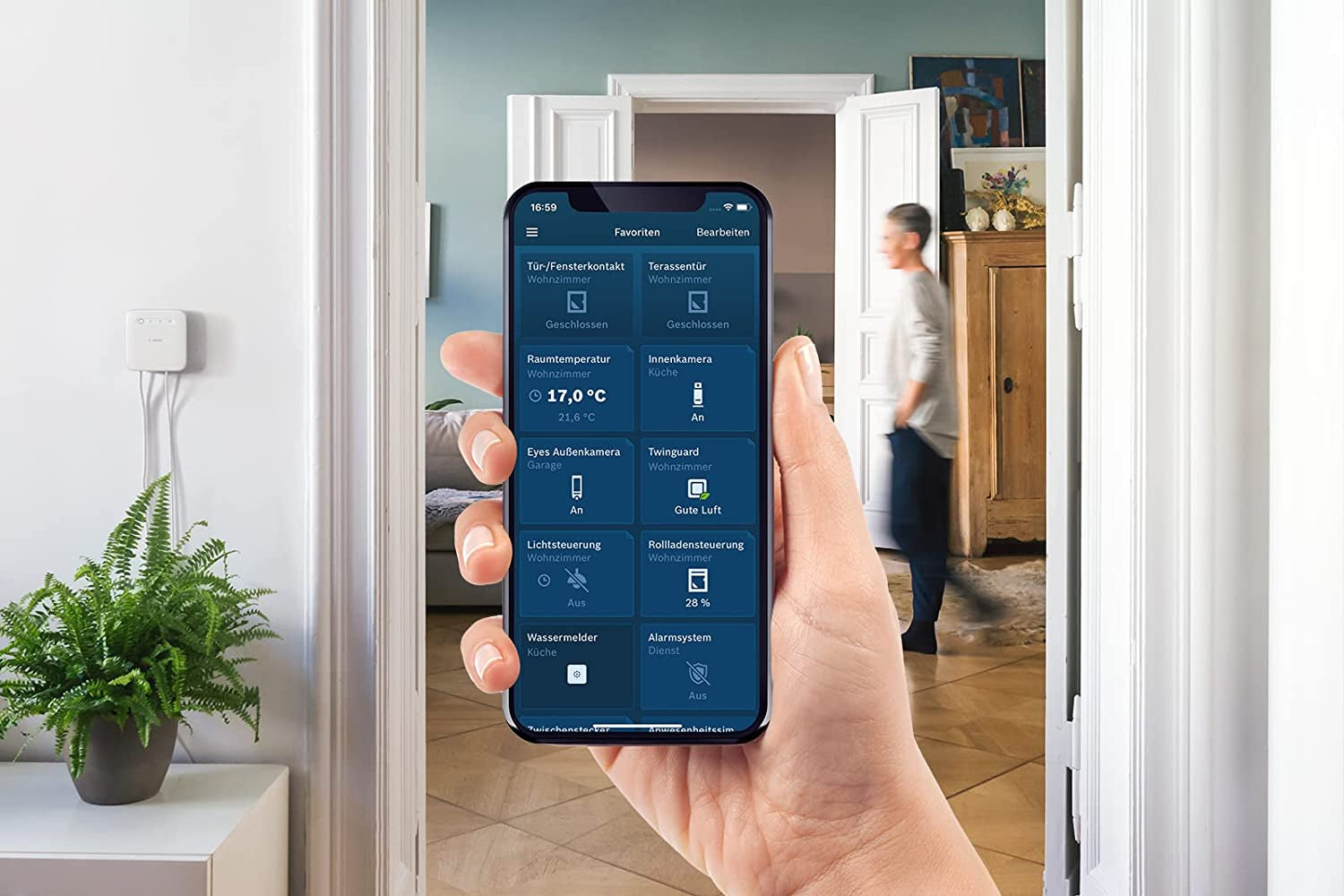 Bosch Smart Home Controller II, Gateway Zur Steuerung Des Bosch Smart Home Systems, Smart Hub