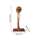 Halloween New Skeleton Lamp Skeleton Carnival Skeleton Lamp Resin Craft Lamp