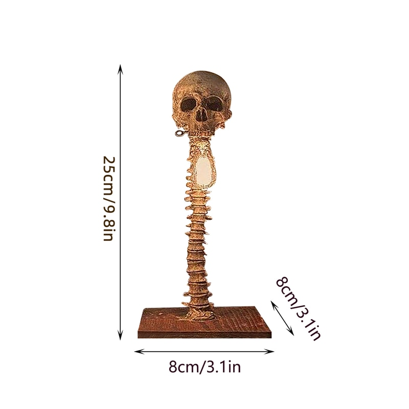 Halloween New Skeleton Lamp Skeleton Carnival Skeleton Lamp Resin Craft Lamp