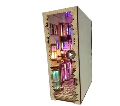 DIY Harry Potter Diagonal Alley Bookend Bookshelf Street Alley Diagonal Alley Bookend Bookshelf
