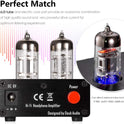 Nobsound NS-08E Kopfhörerverstärker Mit Röhren, Hifi Mini Valve Tube Headphone Amplifier Stereo Amp Audio