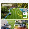 MAMMOTION YUKA Mini 2 500 Mähroboter Ohne Begrenzungskabel, Empf. 500 M², Ai-Gestützte Drei-Kamera-Bildverarbeitung Rasenmäher Roboter, Auto-Mehrzonen-Kartierung, Dropmow, 4.5Ah-Akku