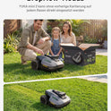 MAMMOTION YUKA Mini 2 500 Mähroboter Ohne Begrenzungskabel, Empf. 500 M², Ai-Gestützte Drei-Kamera-Bildverarbeitung Rasenmäher Roboter, Auto-Mehrzonen-Kartierung, Dropmow, 4.5Ah-Akku
