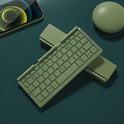 Mini Folding Keyboard Wireless Bluetooth-compatible Keyboard Foldable Keypad For Laptop Windows Android Tablet ipad Phone