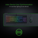 Razer Goliathus Extended Chroma - Extra Große Weiche XXL Gaming Maus-Matte Mit RGB Beleuchtung (Kabelhalterung, Stoff-Oberfläche, Gesteppter Rand, Optimiert Für Alle Mäuse) Schwarz