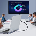 Dual HDMI docking station 12 in 1 high-definition MST USB HUB multi screen display type-c docking station