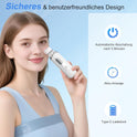 Skin Scrubber Ultraschall, Porenreiniger Gesicht Mit 4 Modi Und IPX7 Wasserdicht, Rotes Blaues Licht, Led-Anzeige Und 5-Minuten-Autoabschaltung Mitesserentferner Gesichtsreinigung Gerät