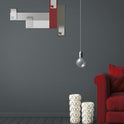 Calleadesign - Design Haken 80 Grau Wurzelholz - Stripes-Sammlung