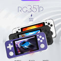 RG351P ANBERNIC  Retro Game PS1 RK3326 64G Open Source System 3.5 inch IPS Screen Portable Handheld Game Console RG351gift 2400