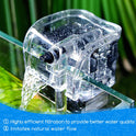 Nobleza - 27L Mini Aquarium Komplettset, Nano Aquarium Stabiles Einsteigerbecken Mit Led-Beleuchtung Und Eingebautem Filtersystem