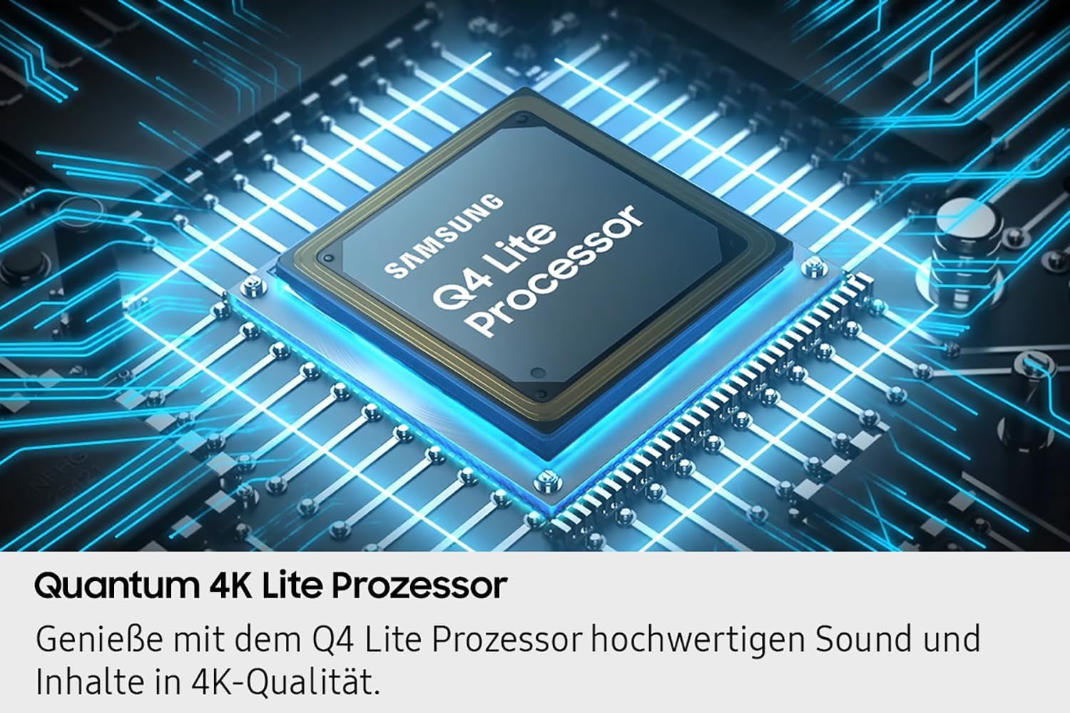 Samsung QLED 4K Q6FA 75 Zoll (189 Cm) UHD Fernseher, 100% Farbvolumen Für Satte Farben, Quantum HDR, 4K Upscaling, Knox Security, Kostenlos 900 Sender TV Plus, Samsung Vision AI Smart TV