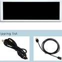 VSDISPLAY Weiß 7,84 Zoll 1280 X 400 IPS Mini Monitor Stretched Bar LCD Display Mit USB C Video Port