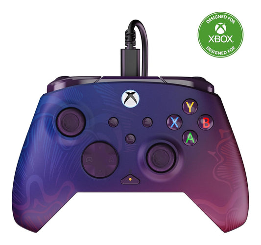 Turtle Beach Rematch Advanced Purple Fade Wired Gaming Controller - Lizenziert Für Xbox Series X, S, Xbox One Und Windows PC, Mit Zuweisbaren Tasten Und Rumble-Feature-Motoren