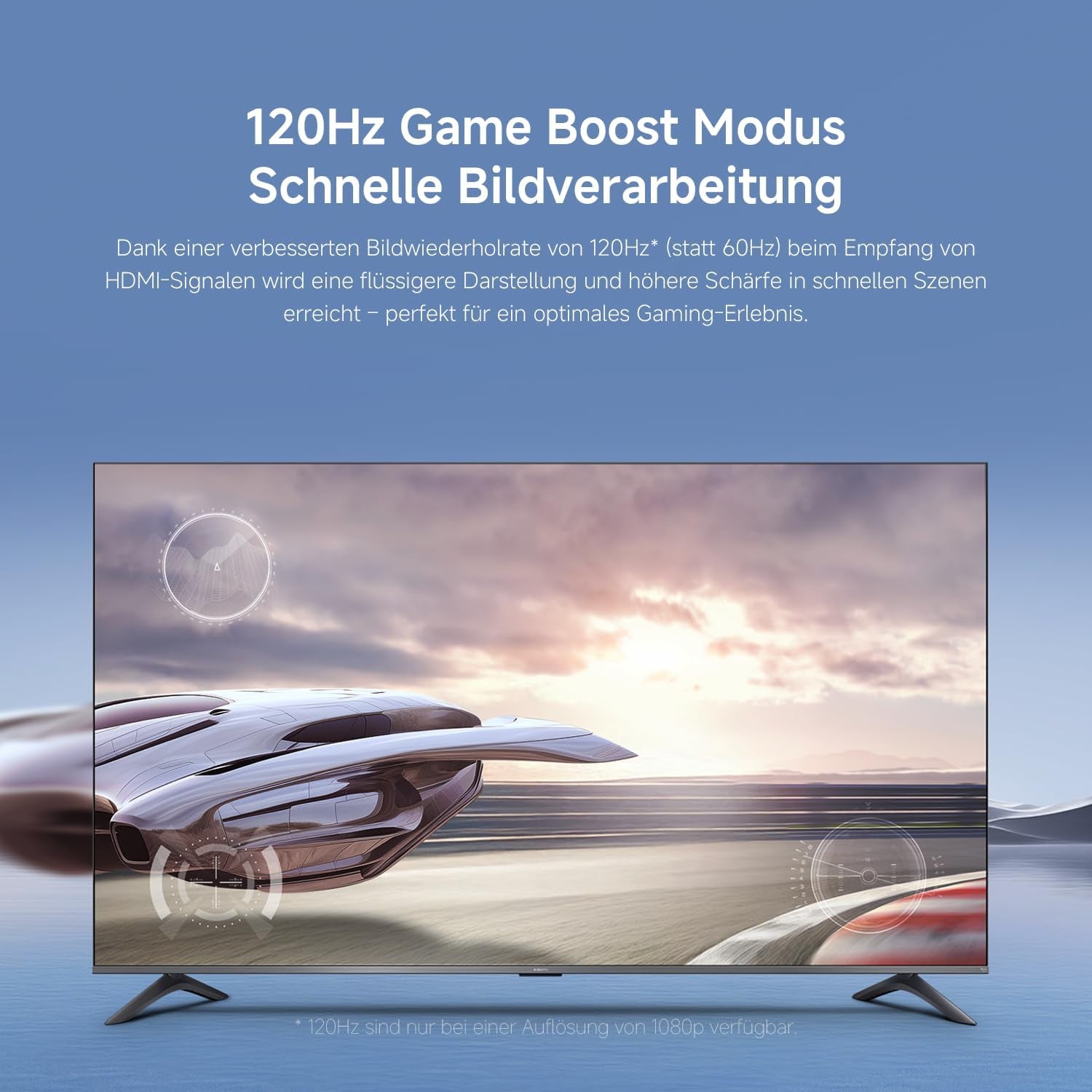 Xiaomi TV F Pro 75(190 Cm), 4K UHD QLED, Smart TV, Fire OS8, Triple Tuner DVB-C/S/S2/T/T2,HDR10+, 60Hz Mit 120Hz Game Boost Mode,Memc,Sprachsteuerung Mit Alexa,2Gb+32Gb,Kompatibel Mit Apple Airplay
