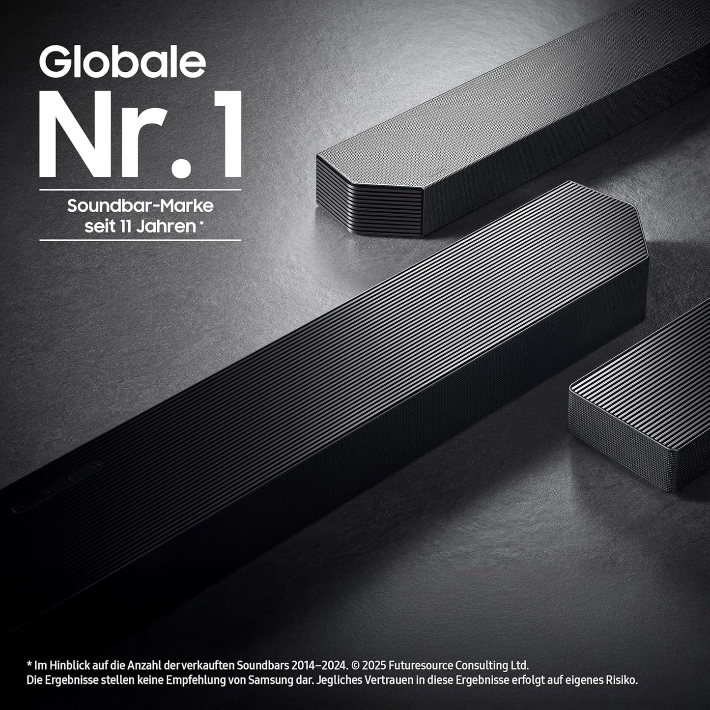 SAMSUNG HW-B460GF B-Series 2.1-Kanal-Soundbar Für Fernseher, Tv-Lautsprecher Mit Kabellosem 6,5"-Subwoofer, Game Mode, Adaptive Sound, Bass-Boost-Modus, Virtueller Surround Sound