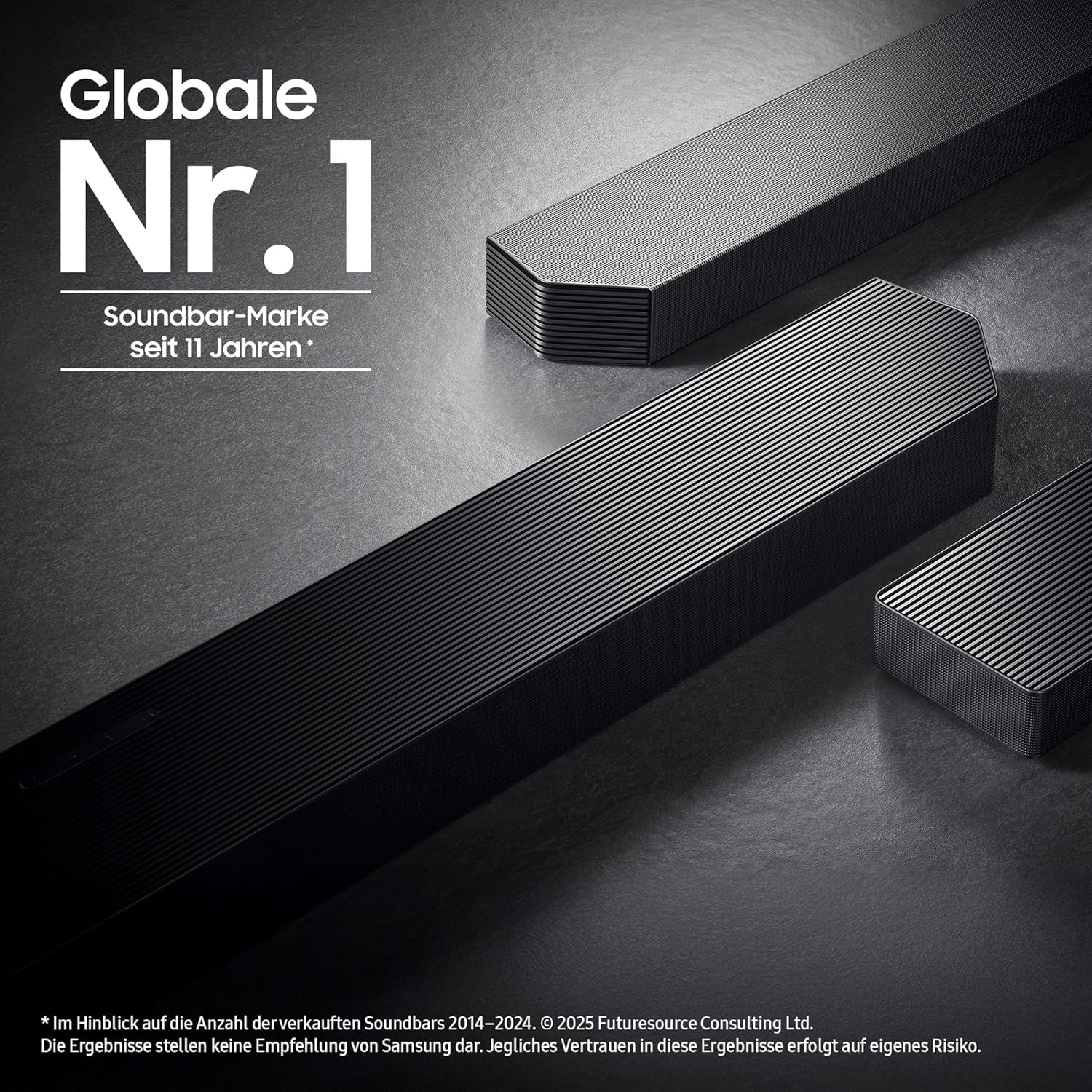 SAMSUNG HW-B460GF B-Series 2.1-Kanal-Soundbar Für Fernseher, Tv-Lautsprecher Mit Kabellosem 6,5"-Subwoofer, Game Mode, Adaptive Sound, Bass-Boost-Modus, Virtueller Surround Sound