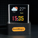 New Trend Mini Transparent WiFi Weather Clock Creative Gift Desktop Decoration Display