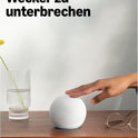 Echo Dot (Neueste Generation) | Smarter WLAN- Und Bluetooth-Lautsprecher Mit Alexa Und Gigantischem, Sattem Klang | Weiß