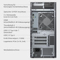 Dell Tower plus EBT2250 Desktop-Pc - Intel Core Ultra 7 Series 2, 16GB RAM, 1TB SSD, NVIDIA Geforce RTX 5060, Wi-Fi 7, HDMI, Thunderbolt 4, Mcafee Business Protection 1 Jahr, Windows 11 Pro, Graphit