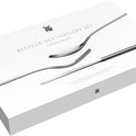 WMF Palma Besteckset 30-Teilig Für 6 Personen – Edelstahl 18/10 Cromargan Poliert, Glänzend Und Rostfrei – Hochwertiges Essbesteck Mit Monobloc-Messer, Spülmaschinenfest, Langlebig Und Edles Design