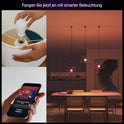 Philips Hue Essential Smart LED A60 Glühbirne,White and Color, E27-Fassung, 8 W, 2200 K–6500 K, 806 Lm, Dimmbar, Kompatibel Mit Alexa, Google Assistant Und Apple Home, 4Er-Pack