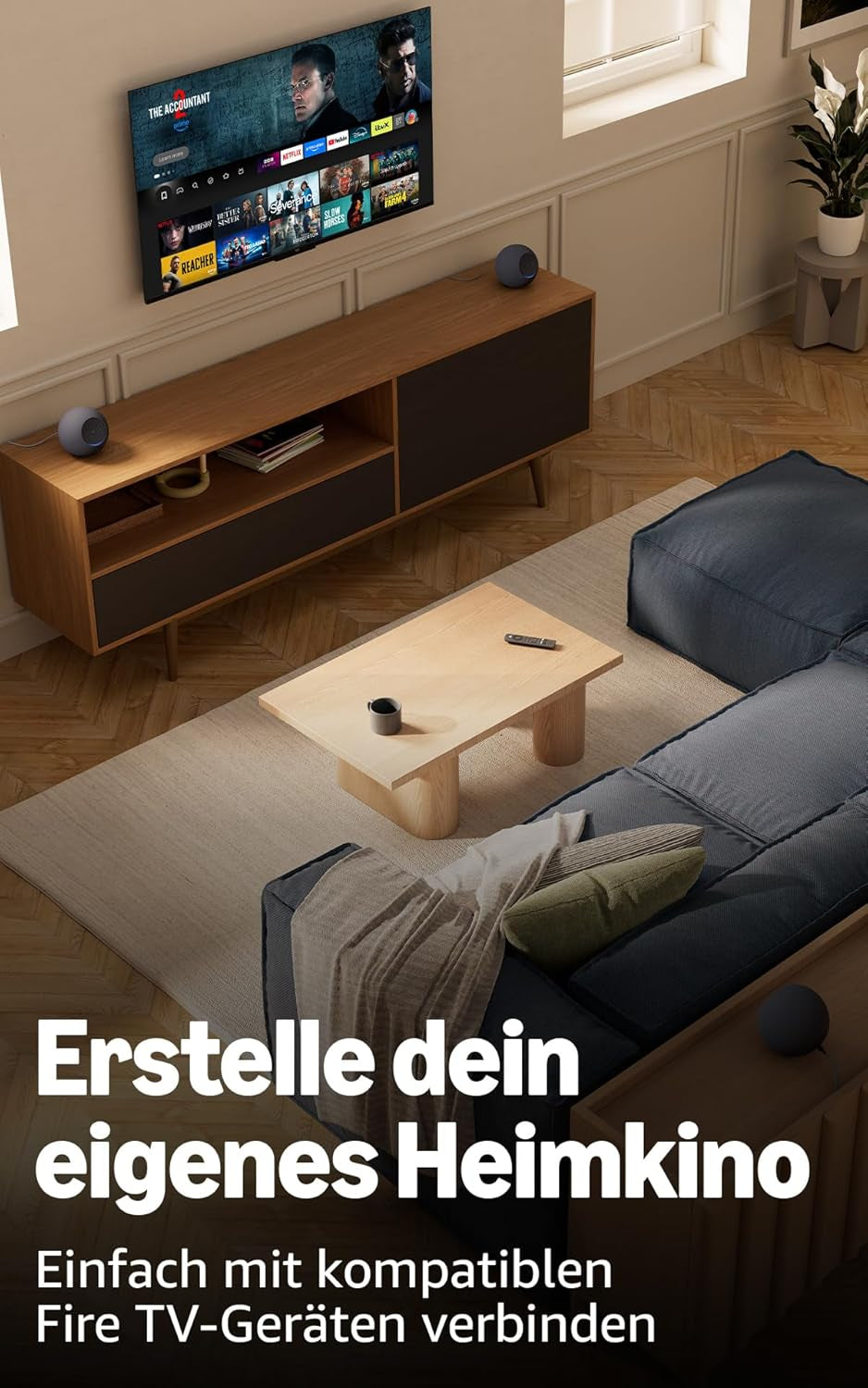 Echo Studio (Neueste Generation), Kompaktes Design, Mit Immersivem 3D-Audio Und Dolby Atmos, Graphit