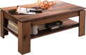 Trendteam Smart Living - Indy - Couchtisch - Alteiche - Sofatisch Mit Zusätzlicher Großer Ablagefläche - (Bxhxt) 110 X 47 X 65 Cm - Wohnzimmertisch in Rustikaler Optik