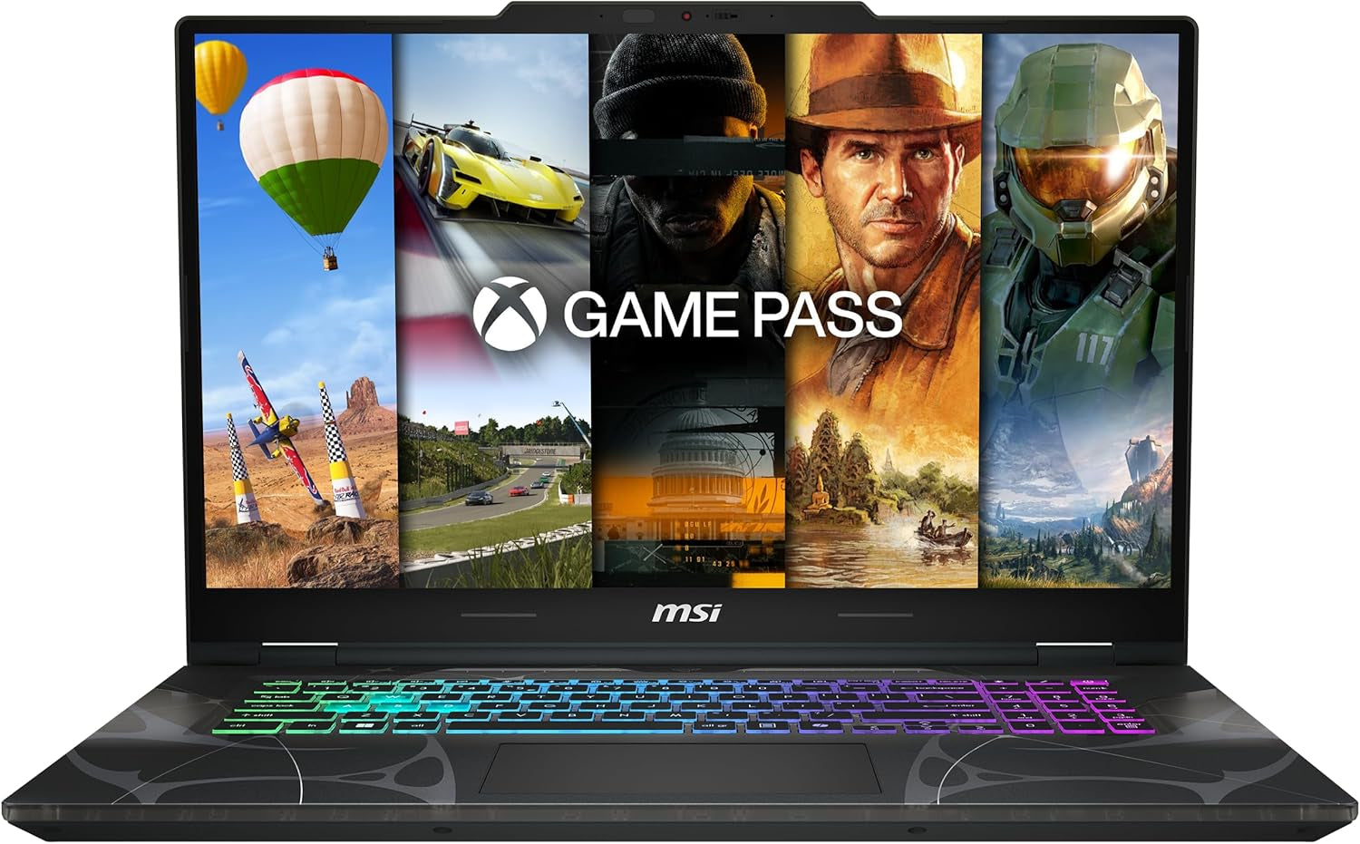 MSI Cyborg 17, Gaming-Laptop, 17,3" Full-Hd 144 Hz Display, Intel Core 7 240H, NVIDIA Geforce RTX 5060, 16 GB DDR5, 1 TB SSD, Windows 11 Home, Inkl. 1 Monat Gamepass, B2RWFKG-048