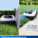 ECOVACS Goat O800 RTK Mähroboter Ohne Begrenzungskabel, 800M², Lidar-Gestützte Rtk+Vision Navigation, Rasenmäher Roboter, Auto-Kartierung, Passiert 0,7M Engstellen, Präzises Kantenmähen