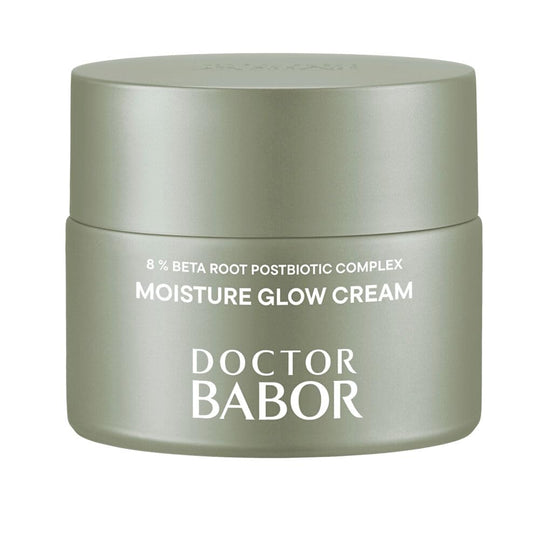 DOCTOR BABOR Microbiomic Moisture Glow Cream (50 Ml) – Vegane Feuchtigkeitscreme Mit Rote Beete Komplex Und Hyaluronsäure – Professionelle Gesichtspflege Für Intensive Feuchtigkeit