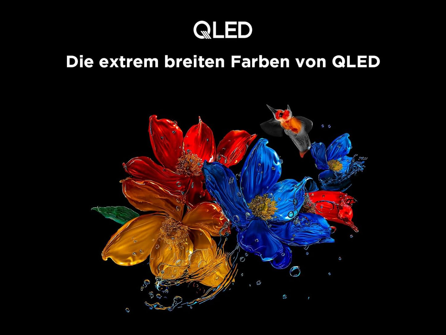 TCL 75T6C 75 Zoll QLED Fernseher, 4K UHD Fire TV, HDR10+, Dolby Vision & Atmos, Smart TV Mit Sprachsteuerung Mit Alexa, Google Cast & Airplay 2, HDMI 2.1