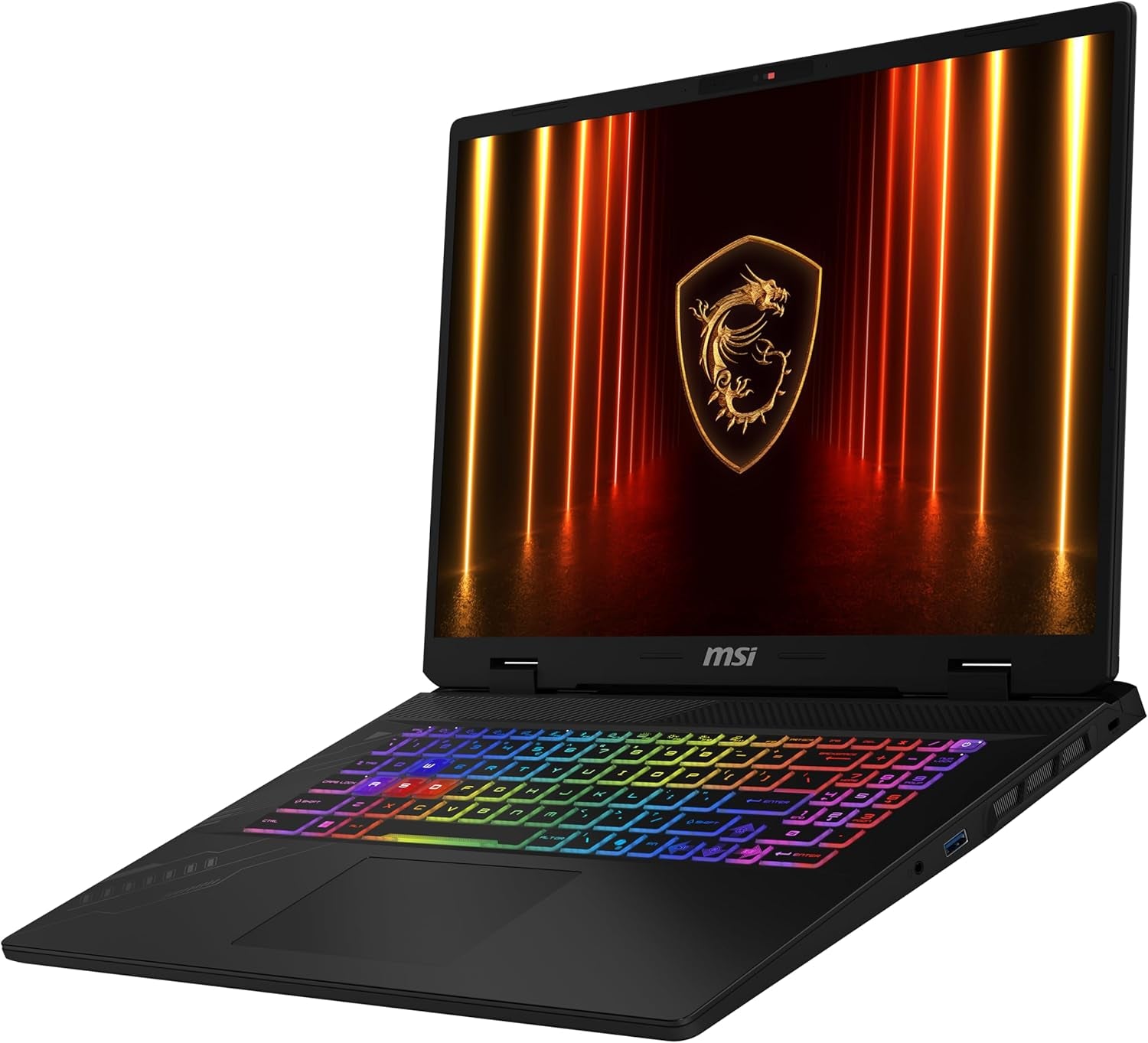MSI Crosshair A17 HX, Gaming-Laptop, 17" QHD+ 240 Hz Display, AMD Ryzen™ 9 8940HX, NVIDIA Geforce RTX 5070, 32 GB RAM, 1 TB SSD, Windows 11 Home, QWERTZ Tastatur, Cosmos Grau, D8WGKG-010