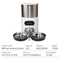 Wifi Smart APP Pet Feeder Household use Microchip Dog Automatic Pet Feeder Automatic Pet Feeder