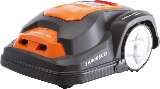 YARD FORCE Mähroboter SA900ECO Bis Zu 900Qm Rasenfläche/Selbstfahrender/Regensensor/Kantenschneidefunktion/Bürstenloser Motor / 40%-Steigung / 28V 2,0Ah Lithium-Ionen-Akku