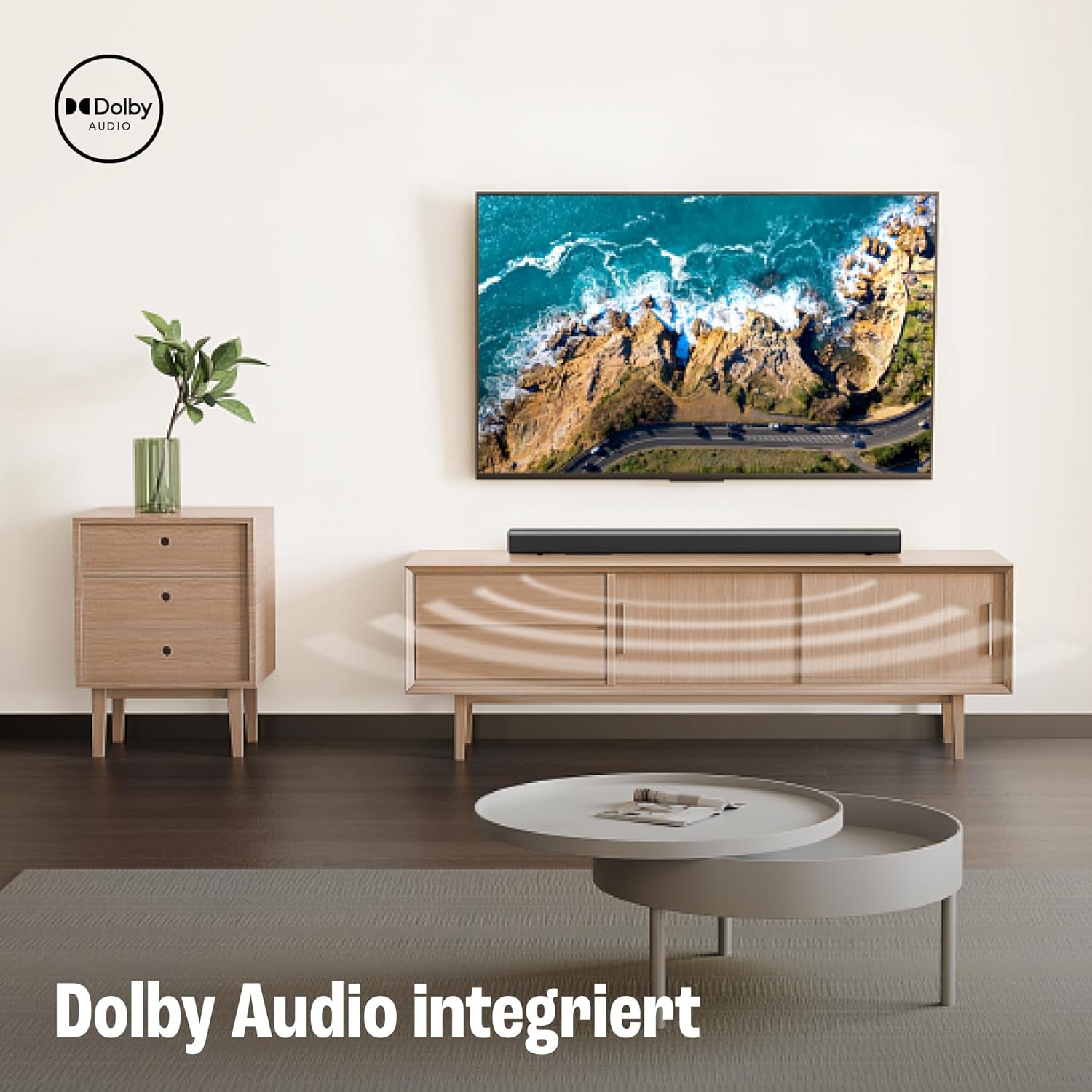 JBL Cinema SB 510 – 3.1-Kanal-Soundbar Mit Integriertem Subwoofer Für Heimkino Sound-System – Mit Bluetooth-Musik-Streaming Und Dolby Audio – Schwarz