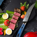 67 Layers Damascus Steel Japanese VG10 Blade 5 inch  Steak Knife