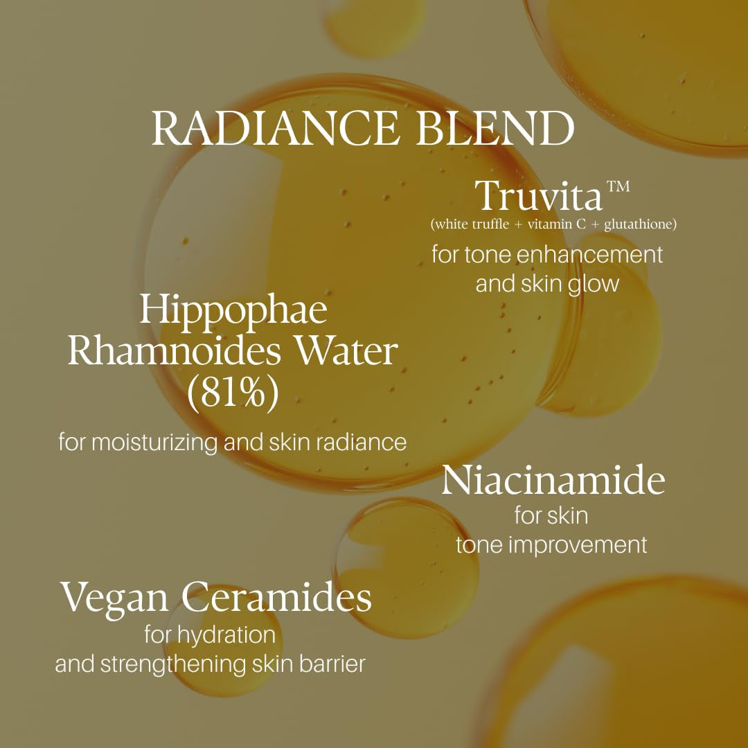 D'Alba Piedmont Vita Toning Kapselserum, Täglicher Vitamin-Boost Für Strahlende Haut, Doppel-Vitamin-Formel, Großgröße (100 Ml)