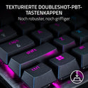 Razer Huntsman V3 Pro Tenkeyless - Analoge Optische TKL E-Sport PC Gaming-Tastatur Ohne Ziffernblock - Snap Tap - Rapid Trigger - Digitaler Drehregler & Steuerungstaste - QWERTZ De-Layout | Schwarz