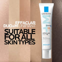 La Roche Posay Effaclar Duo+M Unifiant Hell, Getönte Gesichtspflege, Dreifach Korrigierende, Tiefenwirksame Pflege Gegen Unreinheiten Und Pickelmale, Anti-Rückfall, Für Zu Akne Neigende Haut, 40 Ml
