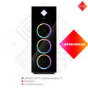 Omen 45L Gaming Desktop PC | Gt22-3295Ng | Intel Core Ultra 9 285K | 64 GB DDR5 RAM | 3 TB SSD | NVIDIA Geforce RTX 5090 (32 GB GDDR7) | Win11 | Flüssigkeitskühlung | Tower PC | Schwarz