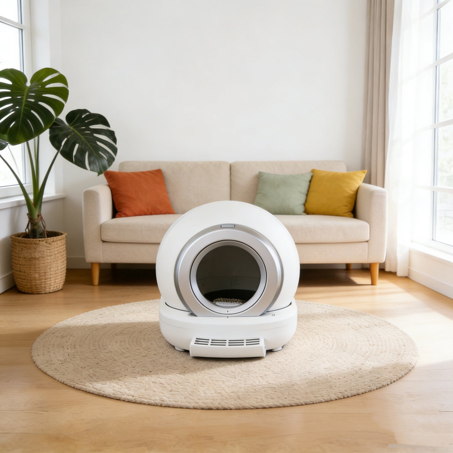 Cross border intelligent fully automatic cleaning of cat litter box and automatic removal of cat litter