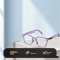 HY-C8 AI Intelligent Translation Wireless Bluetooth Glasses Earphones 75 Language Conference Simultaneous Interpretation