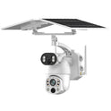 Outdoor solar monitoring camera dual lens wireless wifi remote night vision high-definition monitor