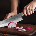 XITUO Damascus Steel 67-layer Japanese Chef Knife 8 Inch Kiritsuke gyuto Fashion High-grade Sharp Meat Cleaver Kitchen tools