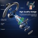 TWS  VV2  Bluetooth Earphones With Microphones Sport Ear Hook LED Display Wireless Headphones HiFi Stereo Earbuds Waterproof Headsets